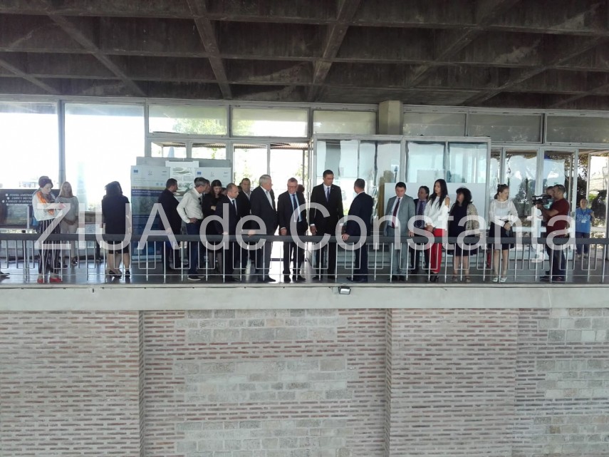 imagini de la eveniment vicepremierul paul stanescu in vizita de lucru la edificiul roman cu mozaic si imagini de la eveniment vicepremierul paul stanescu in vizita de lucru la edificiul roman cu mozaic si