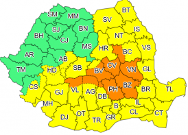 Avertizare meteo, pentru majoritatea județelor țării. Cum va fi vremea mâine, în Dobrogea 