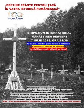Județul Constanța Simpozion „Destine frânte pentru Țară în vatra istorică românească\