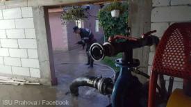 Județul Prahova Șapte localități, inundate. Zeci de pompieri militari au intervenit pentru evacuarea apei din gospodării 