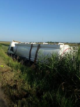 Ambuteiaj la ieșirea din Drajna, pe sensul Constanța-București, din cauza tirului răsturnat ieri (video)