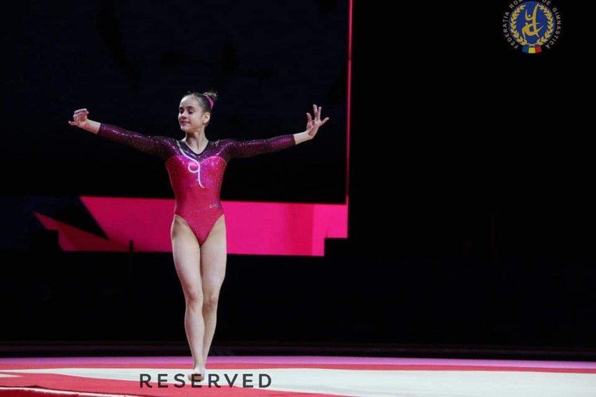 gimnasta ioana stanciulescu de la cs farul constanta campioana europeana 667055 gimnasta ioana stanciulescu de la cs farul constanta campioana europeana 667055