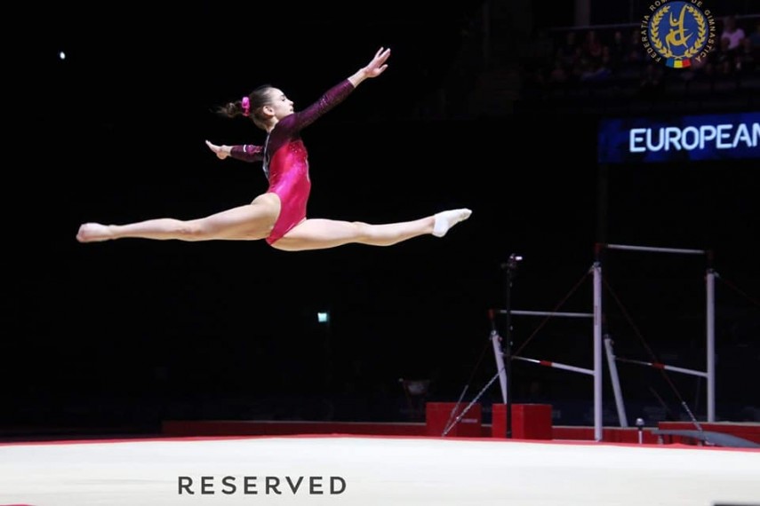 gimnasta ioana stanciulescu de la cs farul constanta campioana europeana 667055 gimnasta ioana stanciulescu de la cs farul constanta campioana europeana 667055