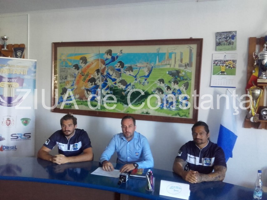 imagini de la eveniment echipa de rugby tomitanii constanta nou promovata in superliga si a prezentat