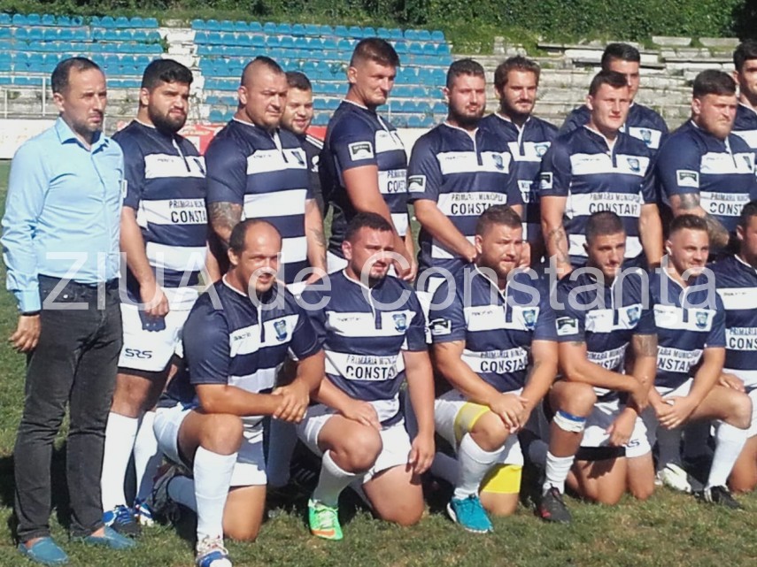 imagini de la eveniment echipa de rugby tomitanii constanta nou promovata in superliga si a prezentat