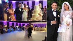 Fost fotbalist la Farul şi fostă campioană la gimnastică Ionuţ Monea s-a căsătorit cu Raluca Balaban. „Pasión“ la dansul mirilor (galerie foto) 