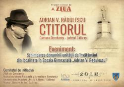 #AdrianV.Rădulescu - ctitorul Un nou proiect marca ZIUA de Constanța, dedicat personalității impresionante a istoricului Adrian V. Rădulescu  