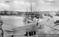 Traficul şi mişcarea fluvială în Portul Tulcea între anii 1919 - 1939 (galerie foto)