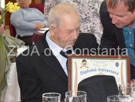 Cumpăna. Omul Centenar Veteran din cel de-al Doilea Război Mondial, Ion Ceapă, decorat cu Medalia „Serviciul Credincios“ cu spade, clasa I