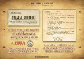 #citeșteDobrogea Rememorare. Constantin Brătescu, fondator al revistei „Analele Dobrogei“. 136 de ani de la naștere  