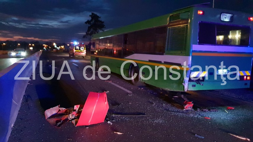 accident rutier grav la iesire din constanta implicate un bmw si un autobuz ratc un barbat incatusat accident rutier grav la iesire din constanta implicate un bmw si un autobuz ratc un barbat incatusat