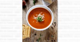 lauraadamache.ro Supa crema de rosii cu busuioc si parmezan