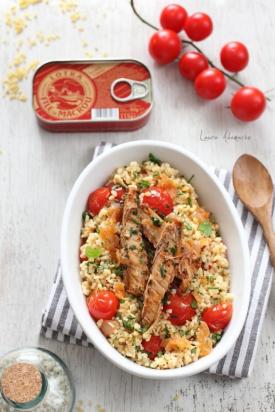 lauraadamache.ro Bulgur cu rosii si macrou