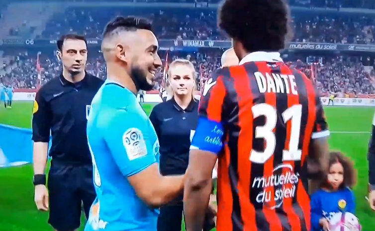 o constanteanca arbitru de fotbal in franta bianca giuran a dat startul meciului din ligue 1 nice olympique o constanteanca arbitru de fotbal in franta bianca giuran a dat startul meciului din ligue 1 nice olympique