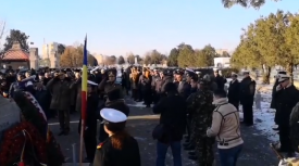 Ziua Națională a României la Constanța Depunere de coroane la Monumentul Eroilor din Primul Război Mondial  