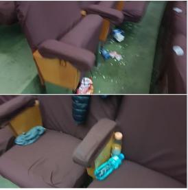 Casa de Cultură Constanţa. Concert extraordinar. Imagini dezolante după plecarea spectatorilor (galerie foto)