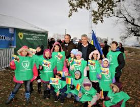 Județul Vâlcea. 100 de stejari plantați pentru marcarea Centenarului Marii Uniri (galerie foto)