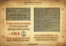 #citeșteDobrogea „Vulturul-Tătăresc“. Lucrări din Biblioteca Virtuală ZIUA de Constanța 