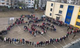 Elevii constănțeni au dat start campaniei „Mesajul meu pentru România” (galerie foto)