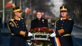 Președintele Klaus Iohannis, la inaugurarea Monumentului Marii Uniri de la Alba Iulia