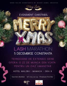 “X-Mas Lash Marathon”, un eveniment caritabil de înfrumusețare la Hotel Malibu din Mamaia