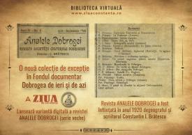 #citeşteDobrogea „Delfinul, zimbrul Mării Negre“. Lucrări din Biblioteca Virtuală ZIUA de Constanţa