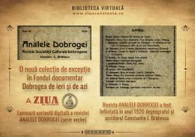 #citeșteDobrogea  „Coasta de răsărit a Constanței”. Lucrări din Biblioteca Virtuală ZIUA de Constanța      