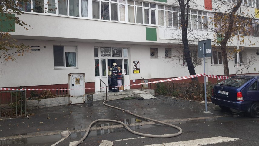 update incendiu violent intr un bloc de pe bulevardul ion mihalache din bucuresti o persoana a decedat