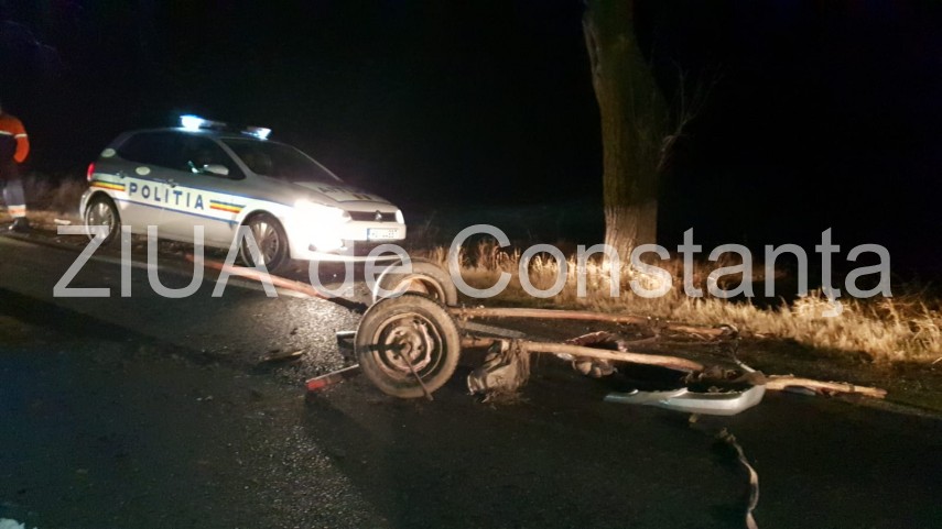 accident rutier intre ciocarlia si cobadin patru victime dintre care una inconstienta implicate un autoturism