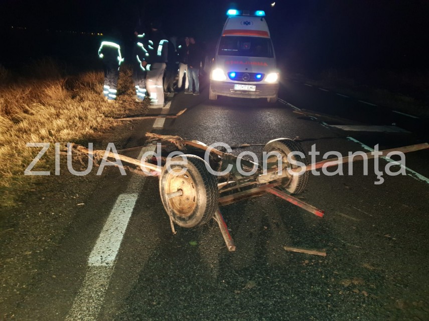 accident rutier intre ciocarlia si cobadin patru victime dintre care una inconstienta implicate un autoturism