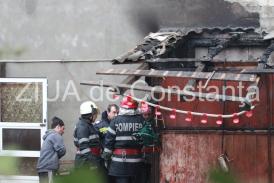 Explozie urmată de incendiu la Costineşti! Un bărbat a murit (galerie foto+video)          
