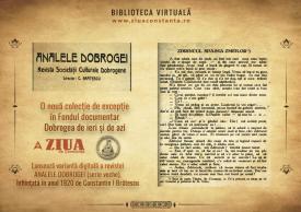 #citeşteDobrogea „Zdrincul, spaima zmeilor“. Lucrări din Biblioteca Virtuală ZIUA de Constanţa