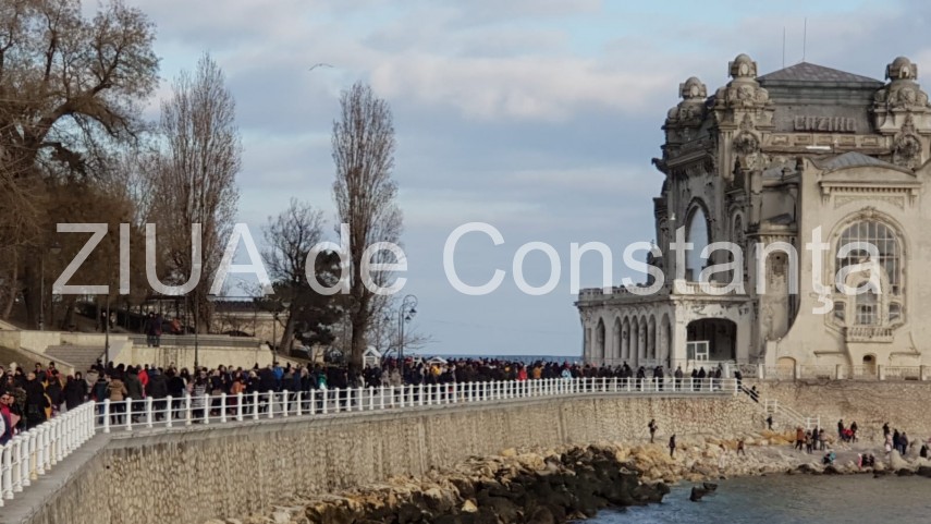 vreme frumoasa in prima zi a anului 2019 la constanta faleza cazinoului preferata de constanteni galerie