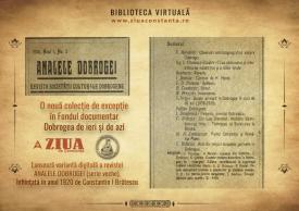 #citeșteDobrogea „Zori de zi, ori amurg?“ Lucrări din Biblioteca Virtuală ZIUA de Constanța 