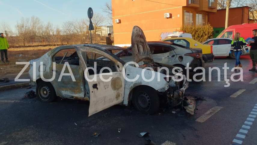 imagini de la eveniment incendiu violent pe soseaua mangaliei din constanta mai multe masini in flacari imagini de la eveniment incendiu violent pe soseaua mangaliei din constanta mai multe masini in flacari