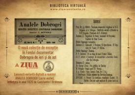 #citeşteDobrogea „Sulumbria“. Lucrări din Biblioteca Virtuală ZIUA de Constanţa