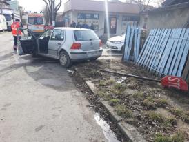 Şoferiţă, rănită în urma unui accident rutier produs în Eforie Nord (galerie foto)  