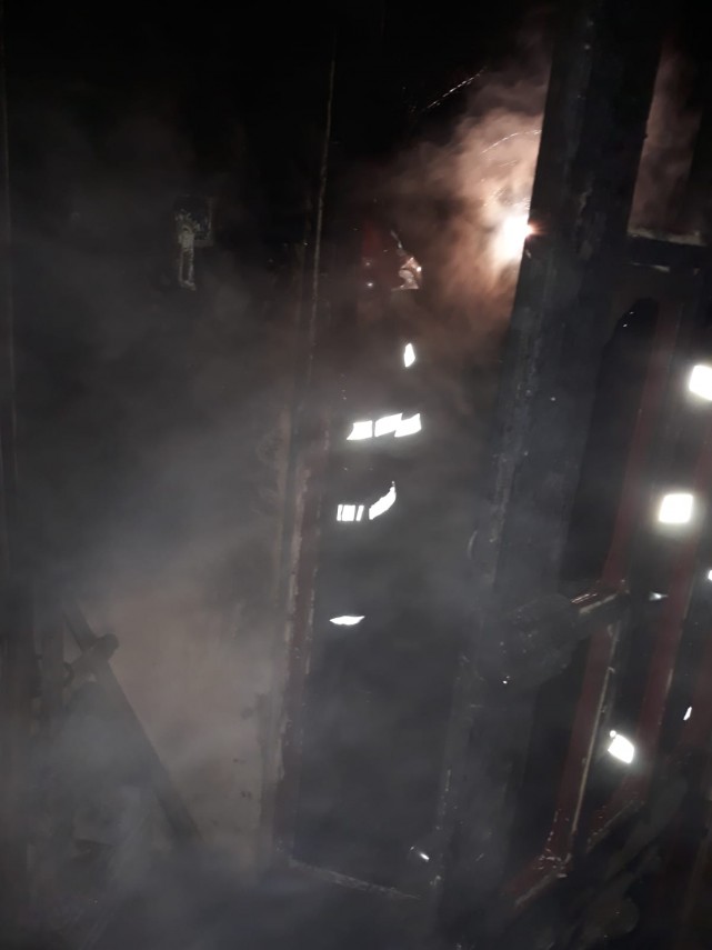 incendiu la centrala unei locuinte salvatorii la fata locului galerie foto 683814 incendiu la centrala unei locuinte salvatorii la fata locului galerie foto 683814