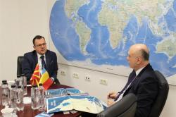 Portul Constanţa, pe ordinea de zi a întrevederii ambasadorului Republicii Macedonia cu Dănuţ Jugănaru, directorul CCINA (galerie foto)