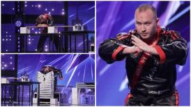Probe incredibile! Expertul în arte marţiale Lazăr Iordache a bătut cuie cu capul şi la show-ul TV „Românii au talent“ (galerie foto)  