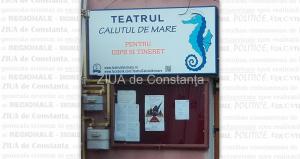 Spectacolele Teatrului pentru Copii şi Tineret “Căluţul de mare”, suspendate