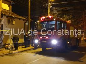 Imagini de la eveniment Explozie pe strada Nucilor din Constanța! Un bărbat, transportat la spital (galerie foto+video)    