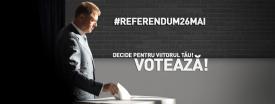 Sondaj de opinie  Votaţi la referendumul pe justiţie din data de 26 mai?