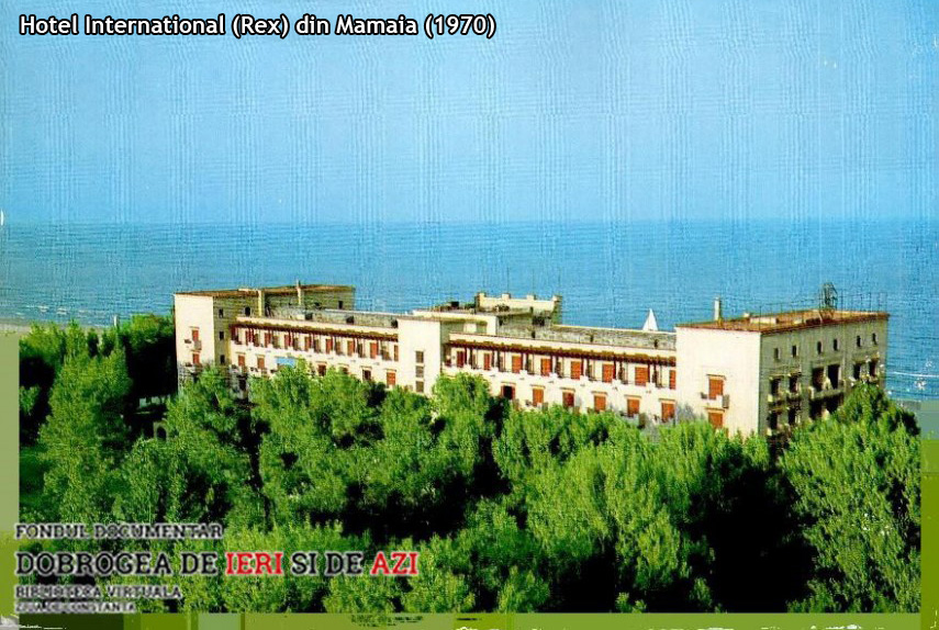 Hotel Internațional, acum Rex, 1970. Sursă foto: ZIUA de Constanța