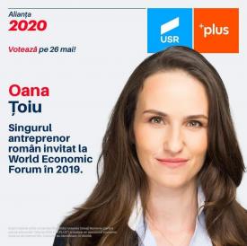 Oana Ţoiu, secretar de stat în Guvernul Cioloş, vine miercuri la Constanţa 