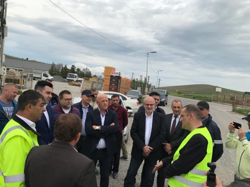 ministrul transporturilor si directorul general al cnair au vizitat santierul variantei de ocolire a ministrul transporturilor si directorul general al cnair au vizitat santierul variantei de ocolire a