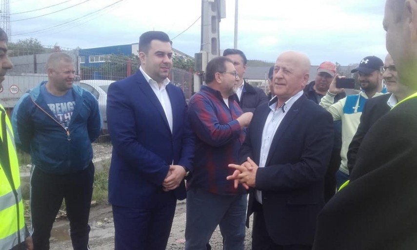 ministrul transporturilor si directorul general al cnair au vizitat santierul variantei de ocolire a ministrul transporturilor si directorul general al cnair au vizitat santierul variantei de ocolire a