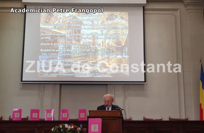 ziua de constanta la sesiunea stiintifica a academiei romane academician petre frangopol ion dumitriu ziua de constanta la sesiunea stiintifica a academiei romane academician petre frangopol ion dumitriu