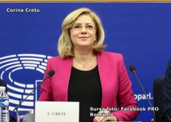 Corina Creţu, comisar european şi candidat - „PRO România este singura forţă politică care va reprezenta stânga românească şi pro-europeană în Parlamentul European“