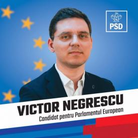 Victor Negrescu (PSD) - „Prioritatea în viitorul Parlament European trebuie să fie alocarea de fonduri suplimentare pentru România şi combaterea sărăciei“ 